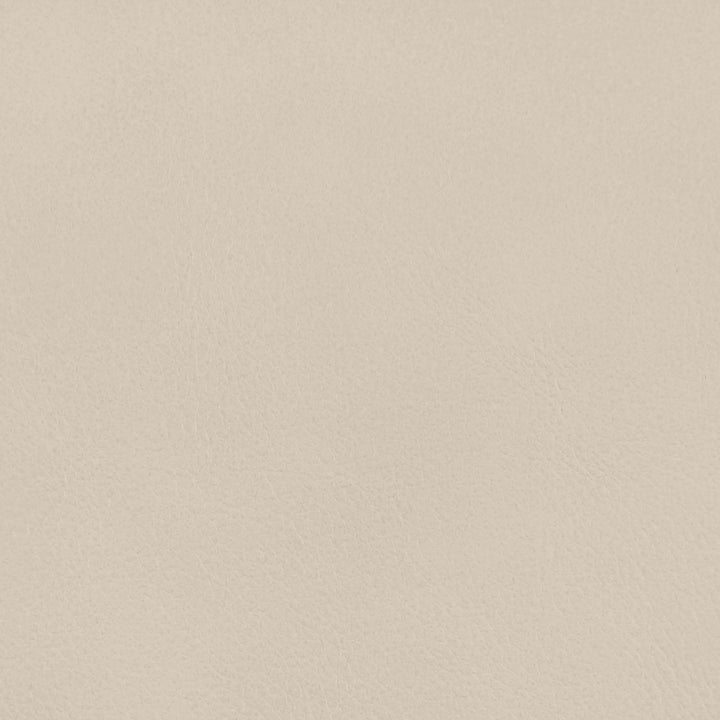 Ellis Cane And Vegan Leather Upholstered Counter Stool — Beige / Brown