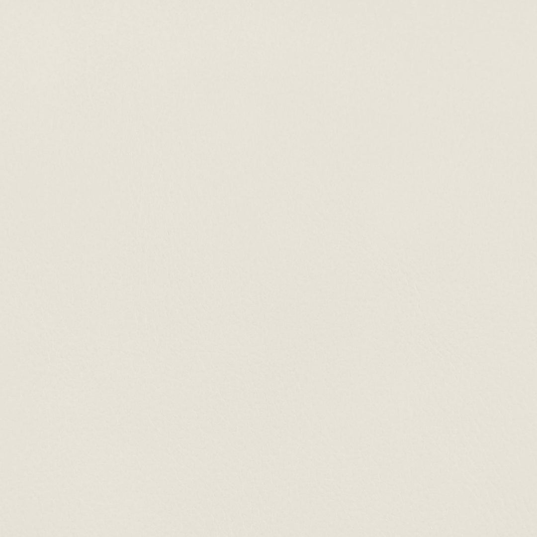 Ellis Cane And Vegan Leather Upholstered Counter Stool — Cream / Brown
