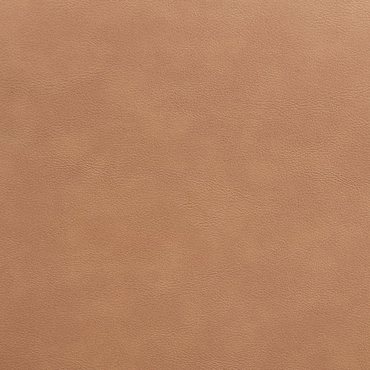 Atelier Vegan Leather Upholstered Dining Chair — Cognac / Painted Natural