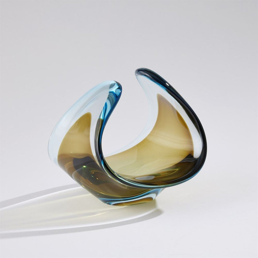 Bowls Duet Bowl-Turquoise/Beige