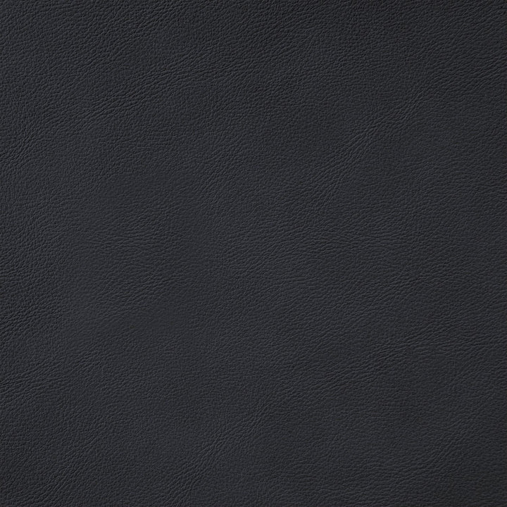 Aurum Vegan Leather Upholstered Counter Stool — Black / Graphite Black