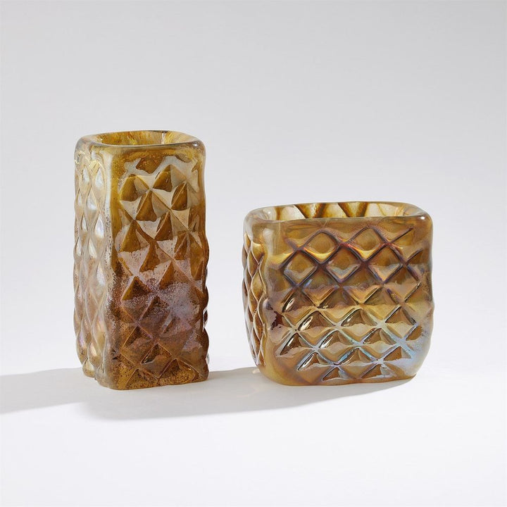 Vases Quilted Vase-Iris Gelp-Wide