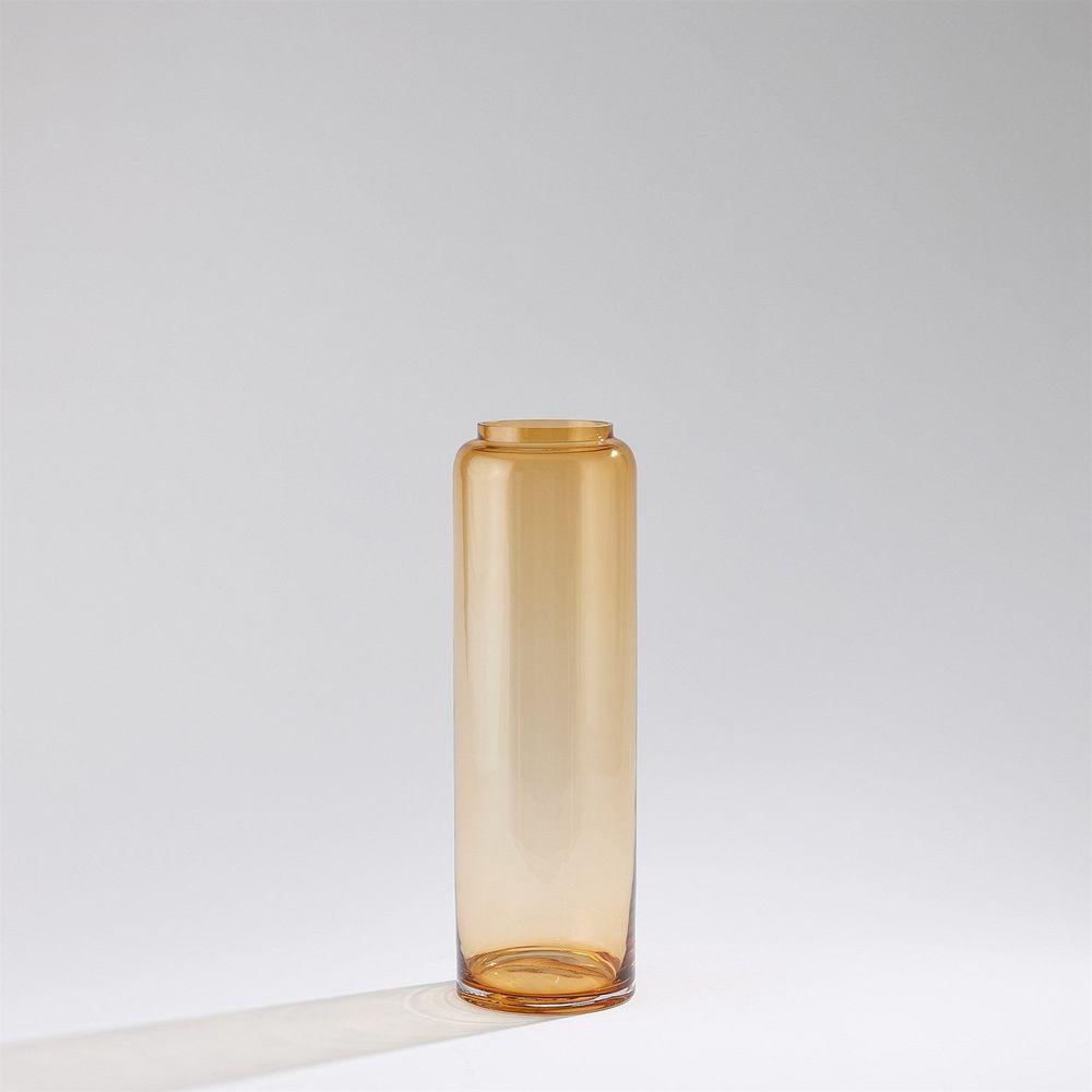 Datum Vase-Caramel-Med
