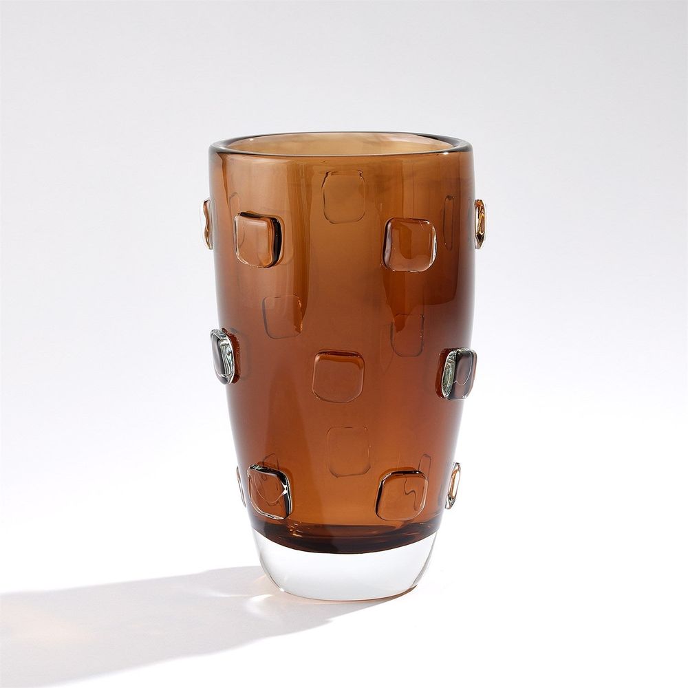 Vases Ingot Vase-Amber-Lg