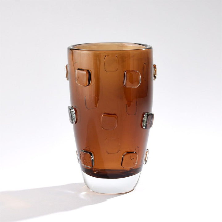 Vases Ingot Vase-Amber-Lg