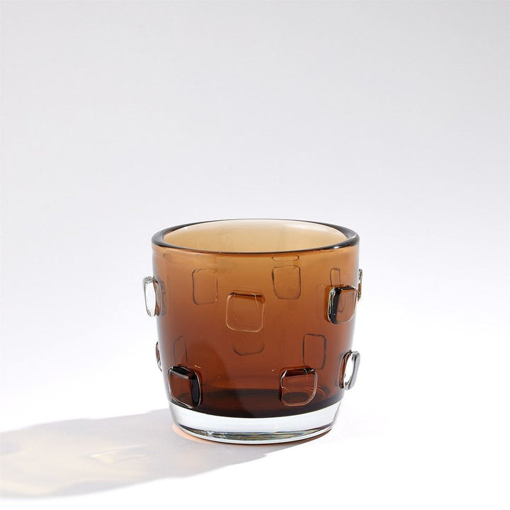 Vases Ingot Vase-Amber-Lg