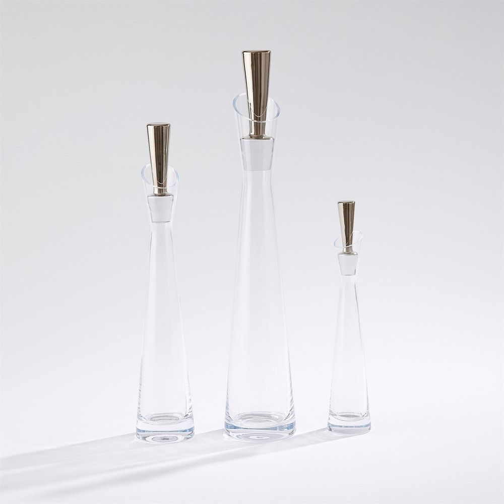 Decanters Slant Decanter-Platinum-Med