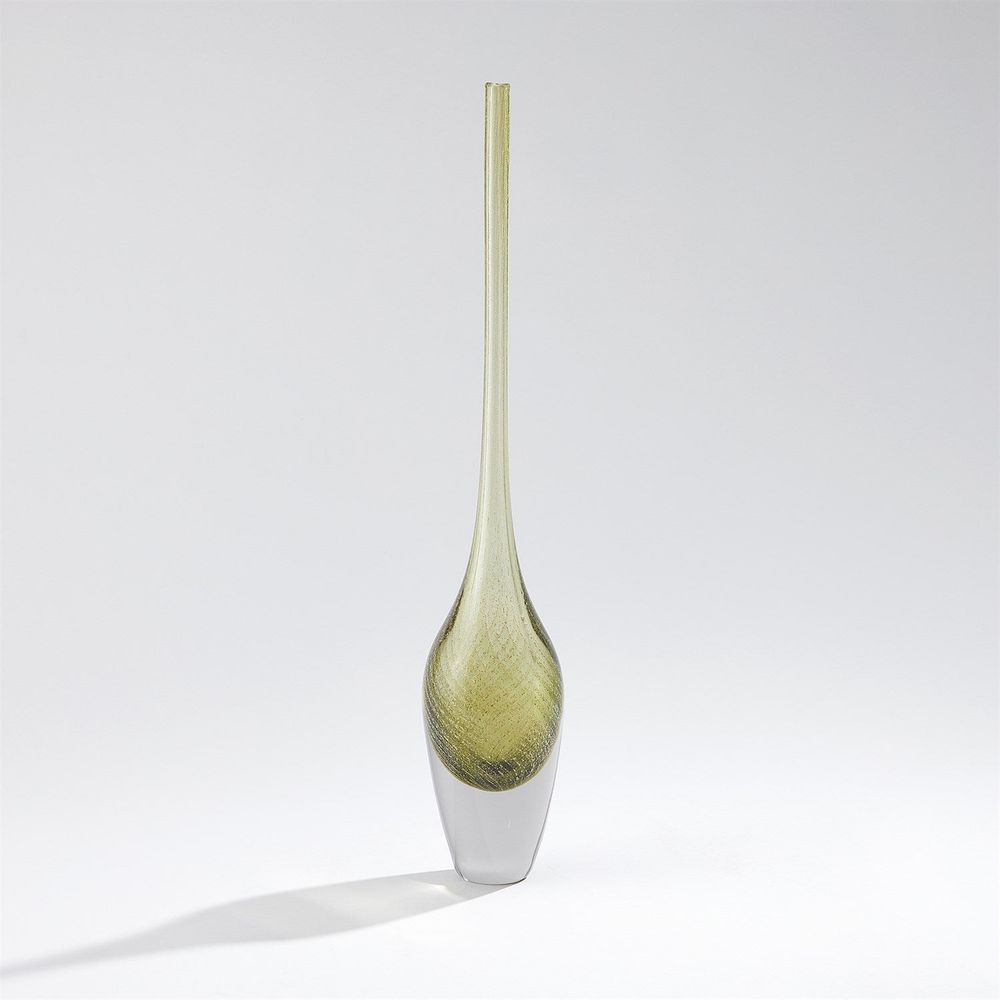 Flecked Spire Bottle-Olive-Med