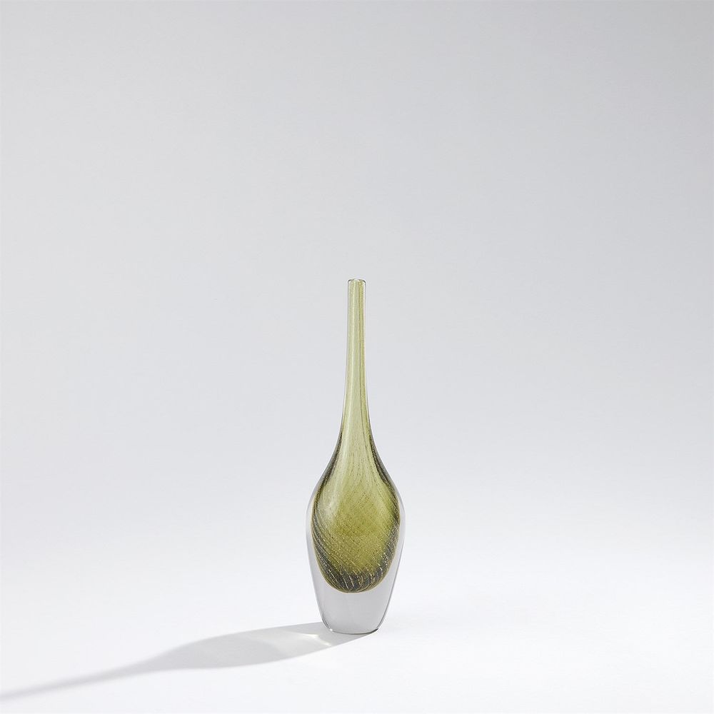 Flecked Spire Bottle-Olive-Med