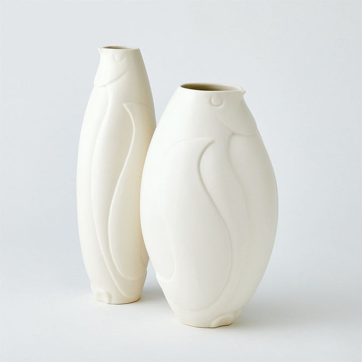 Vases Penguin Vase-Matte White-Wide