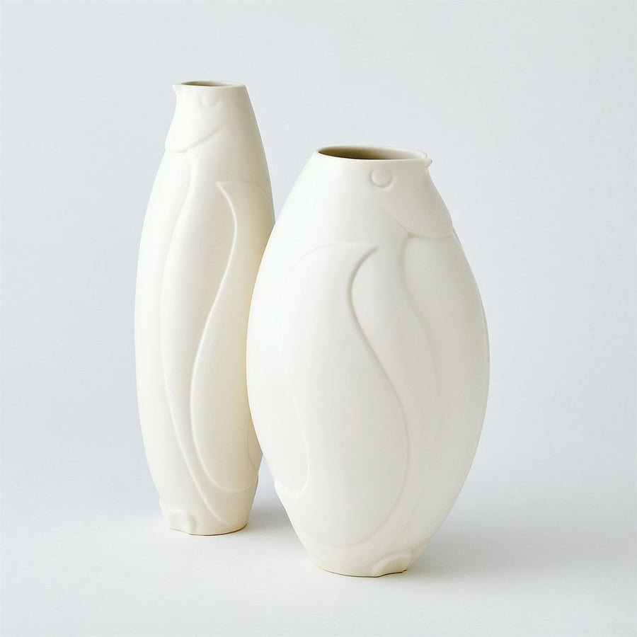 Vases Penguin Vase-Matte White-Wide