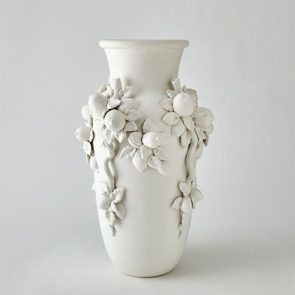 Jars Villa Limone Urn-Matte White-Lg