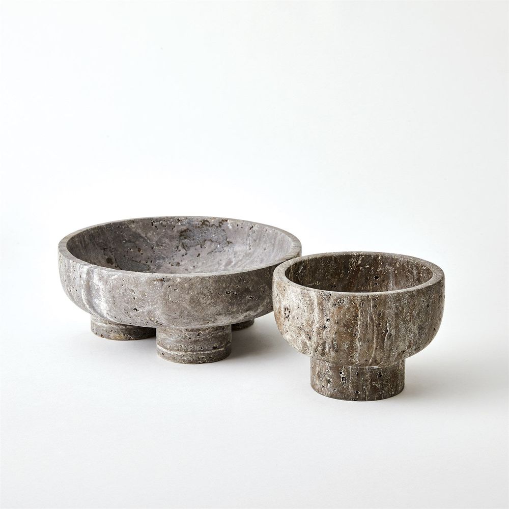 Priory Low Bowl-Titanium