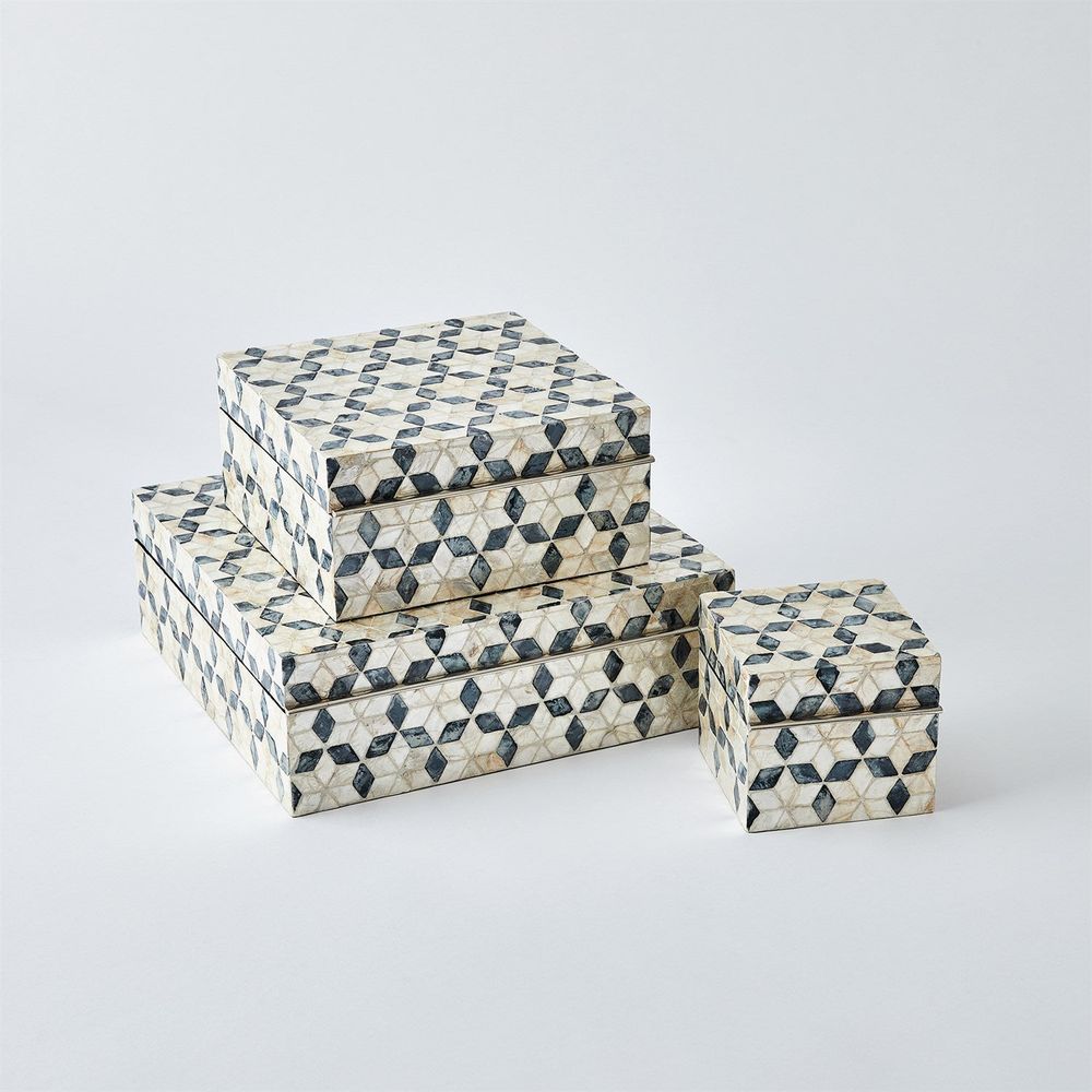 Capiz Shell Box-Med