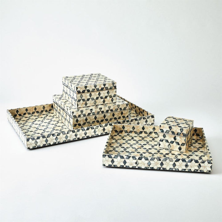 Boxes Capiz Shell Box-Med