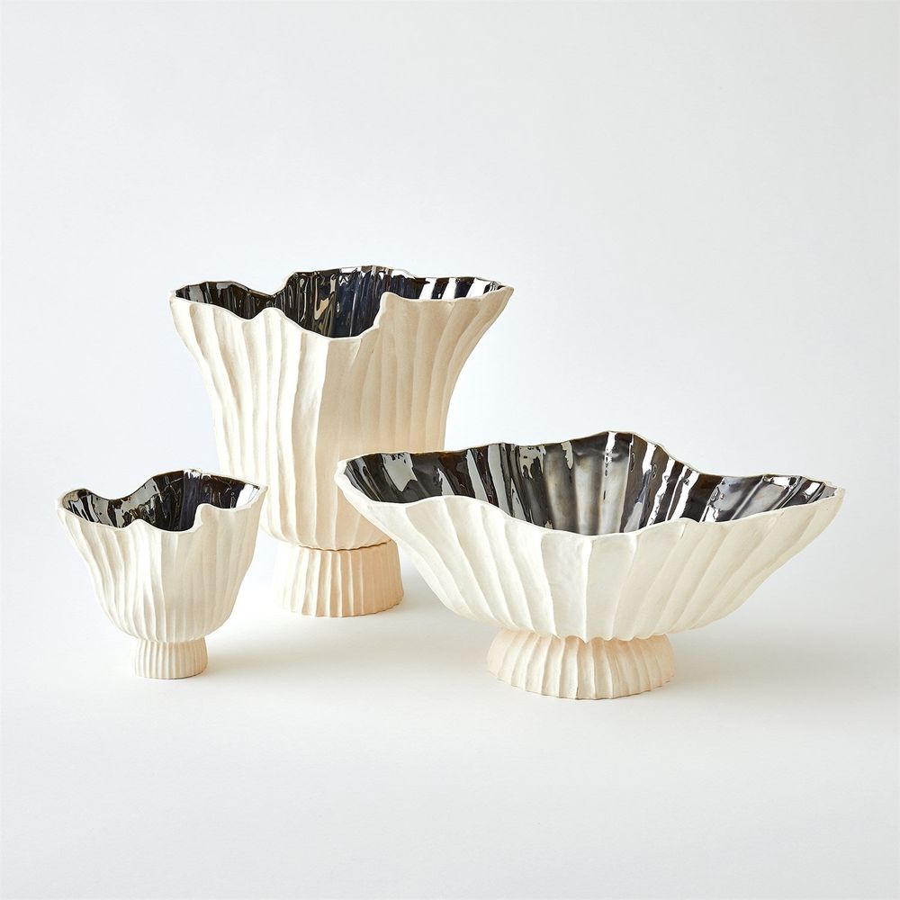 Vases Folha Footed Bowl