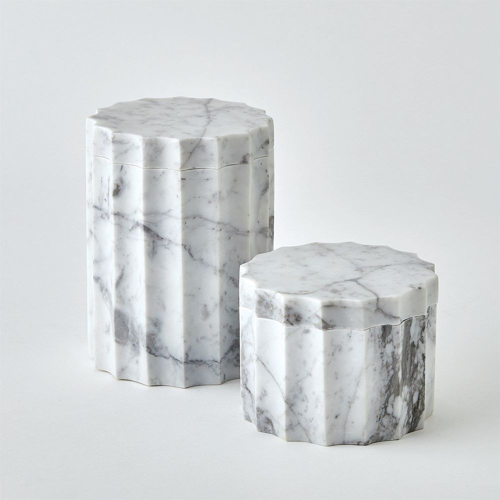 Ionic Jar-Grey White-Lg