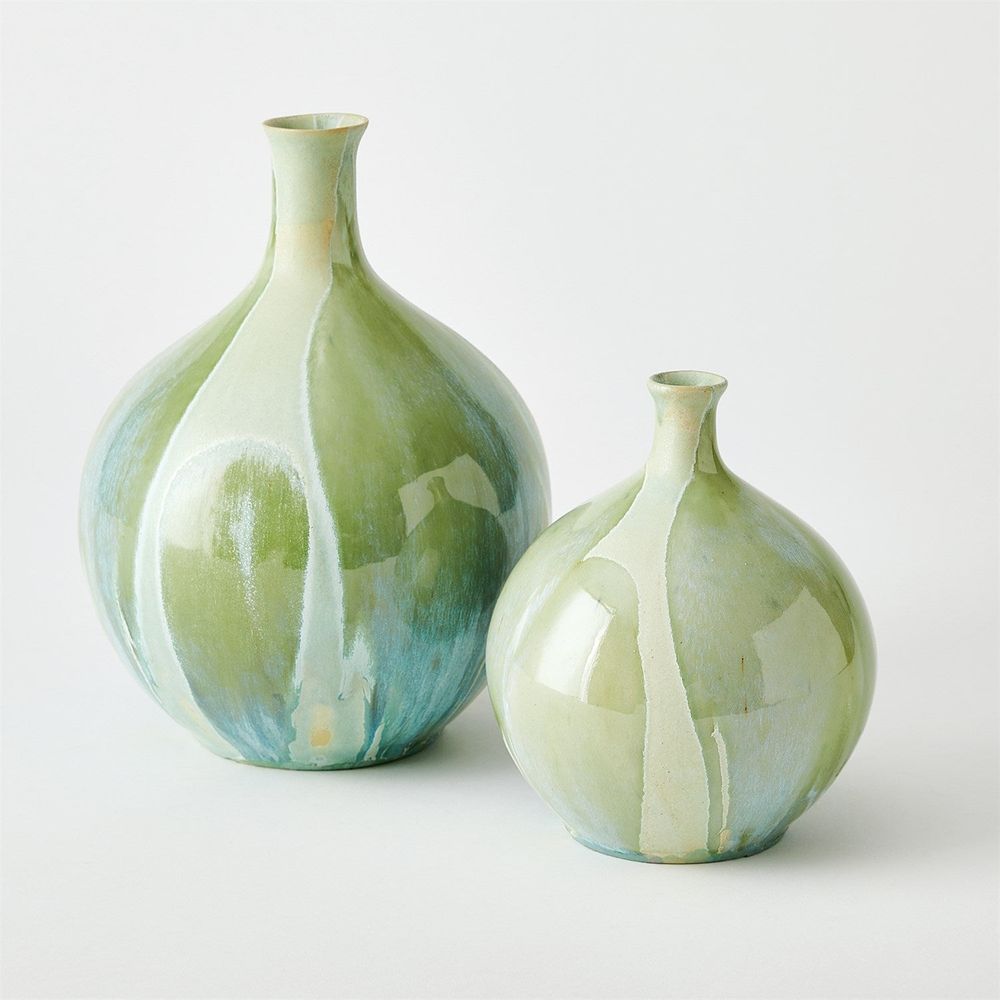 Vases Magma Bottle - Reactive Chive Small