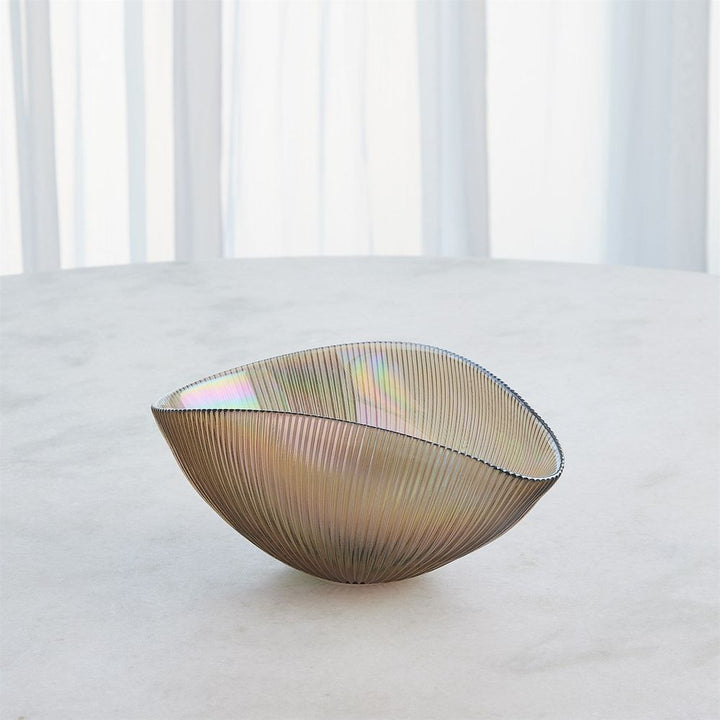 Bowls Pleated Bowl-Sandy-Med