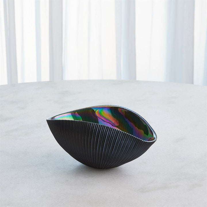 Bowls Pleated Bowl - Black Small