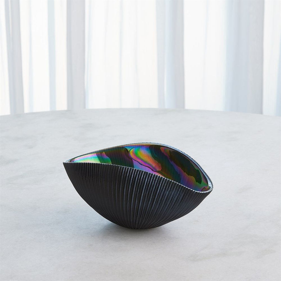 Bowls Pleated Bowl - Black Small