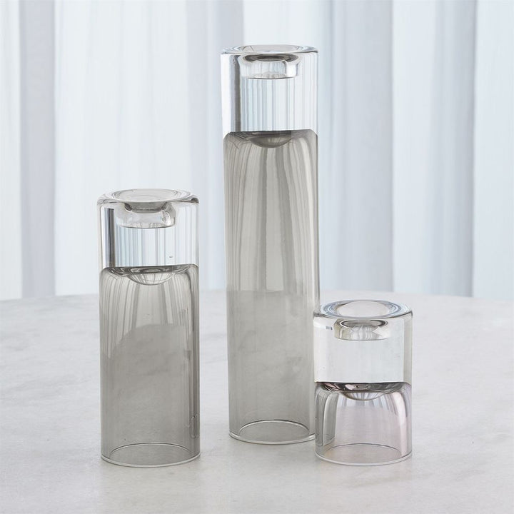 Vases Radiant T-Lite Holder / Vase Grey - Small