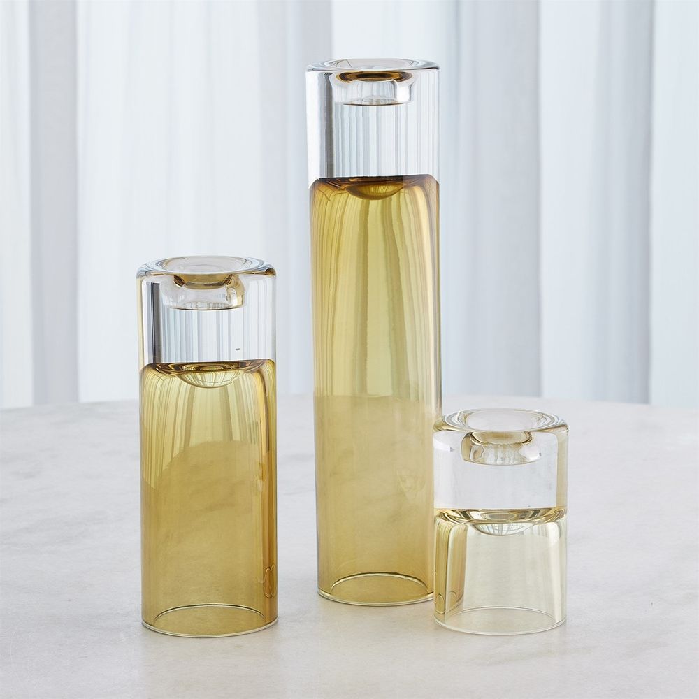 Candle Holders Radiant T-Lite Holder/Vase-Moss Green-Lg