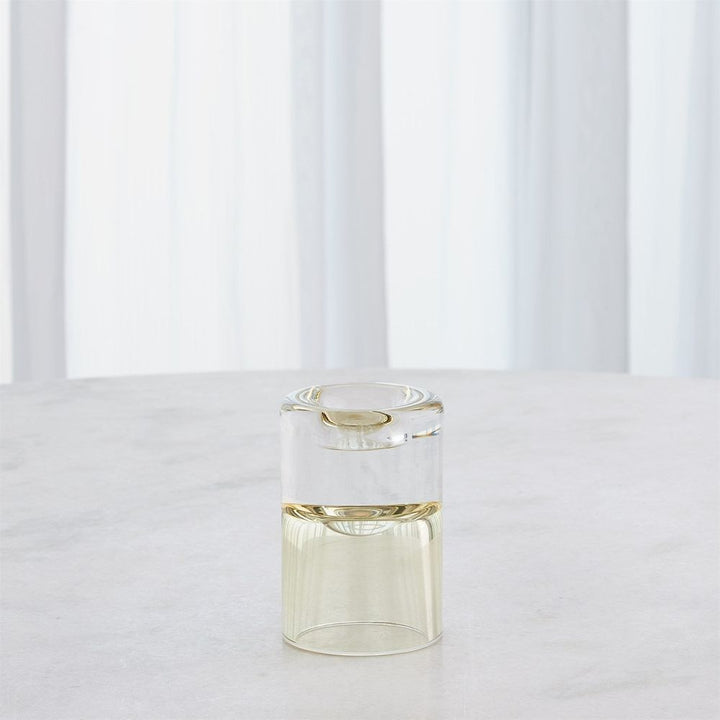 Radiant T-Lite Holder/Vase-Moss Green-Med