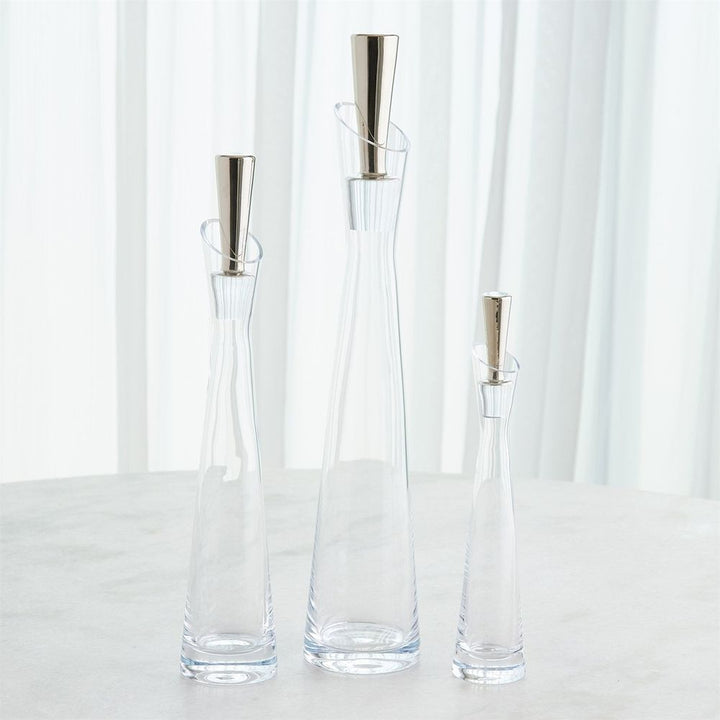 Slant Decanter-Platinum-Med