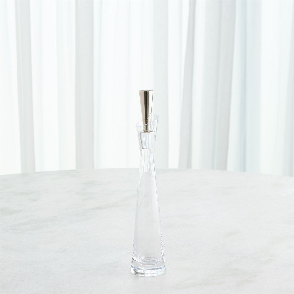 Decanters Slant Decanter-Platinum-Med
