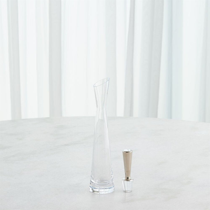 Decanters Slant Decanter-Platinum-Med