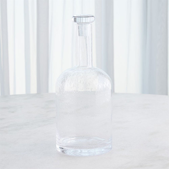 Necked Seeded Decanter-Lg