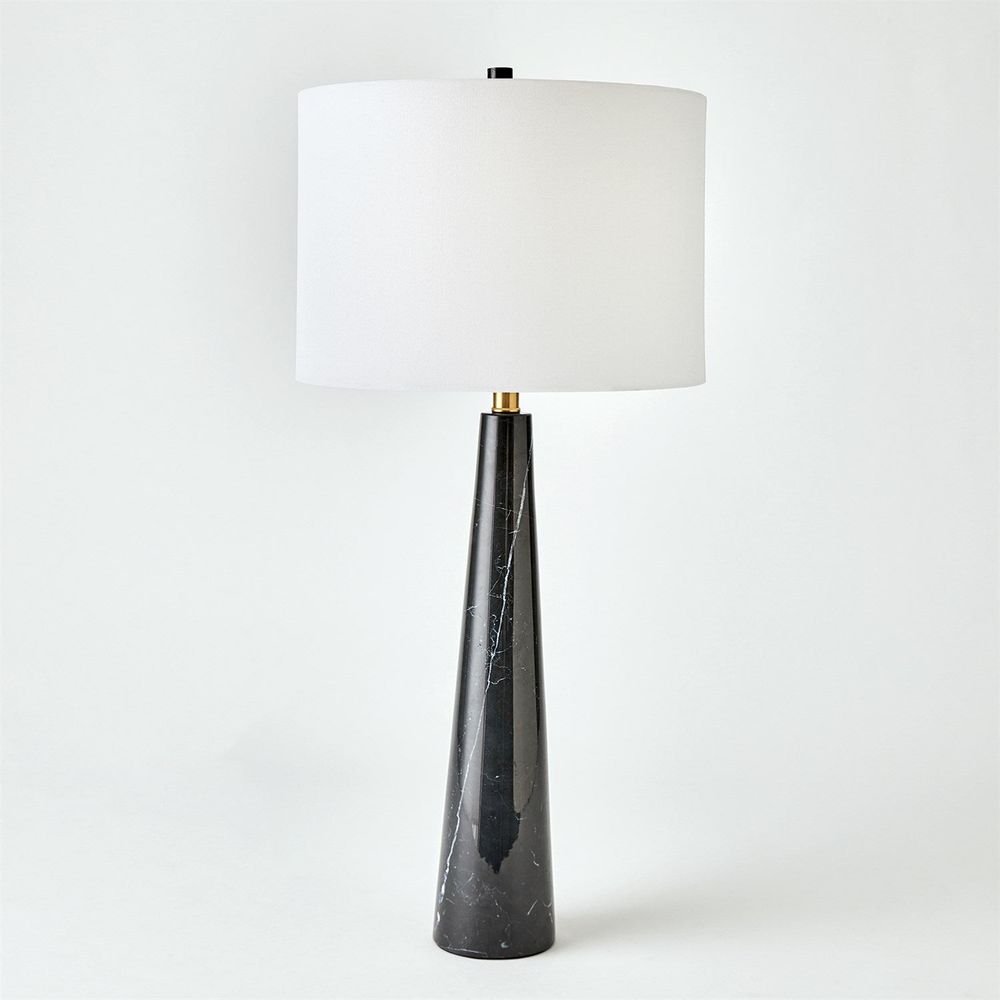 Table Lamps Pinnacle Marble Lamp-Black