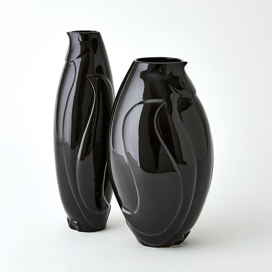Vases Penguin Vase-Black-Wide