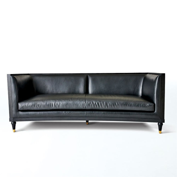 Sofas Arc Sofa-Black Leather