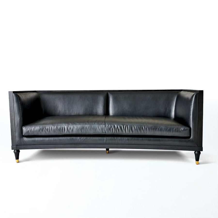 Sofas Arc Sofa-Black Leather