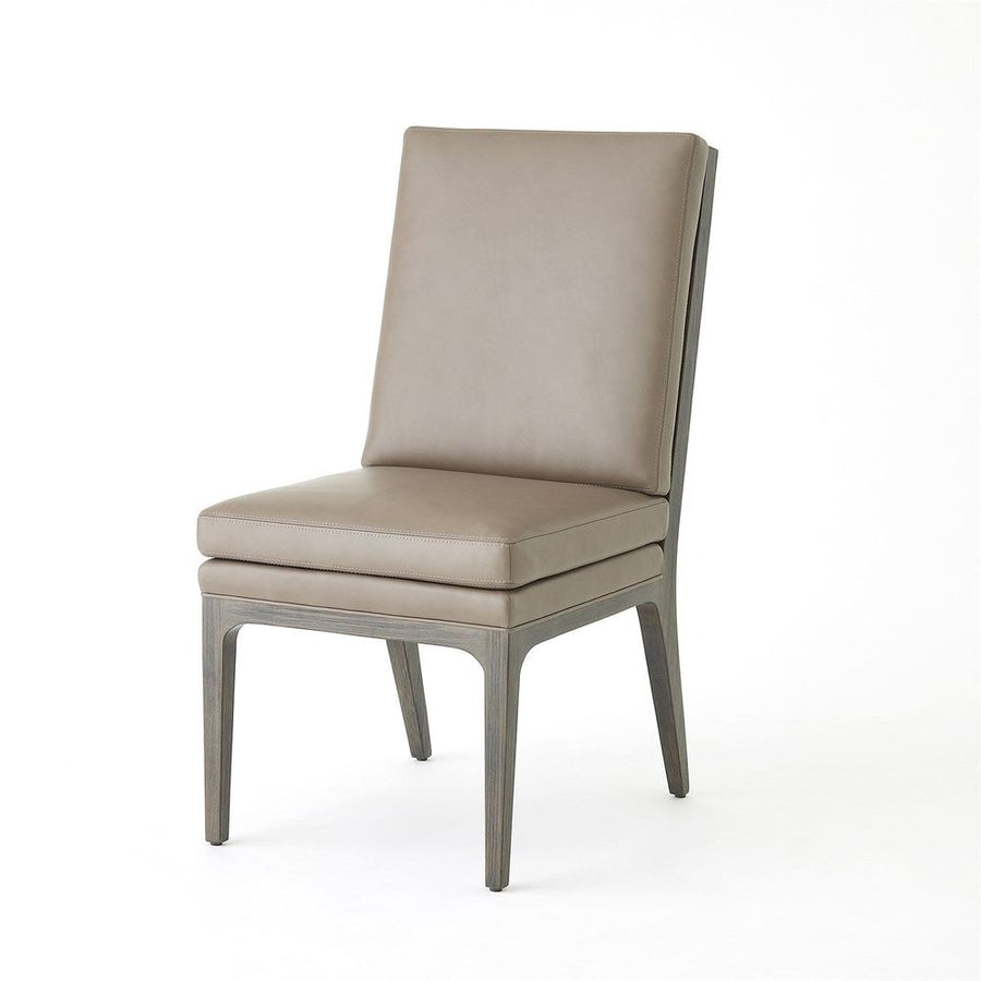 Dining Chairs Abbott Dining Chair-Grey Leather