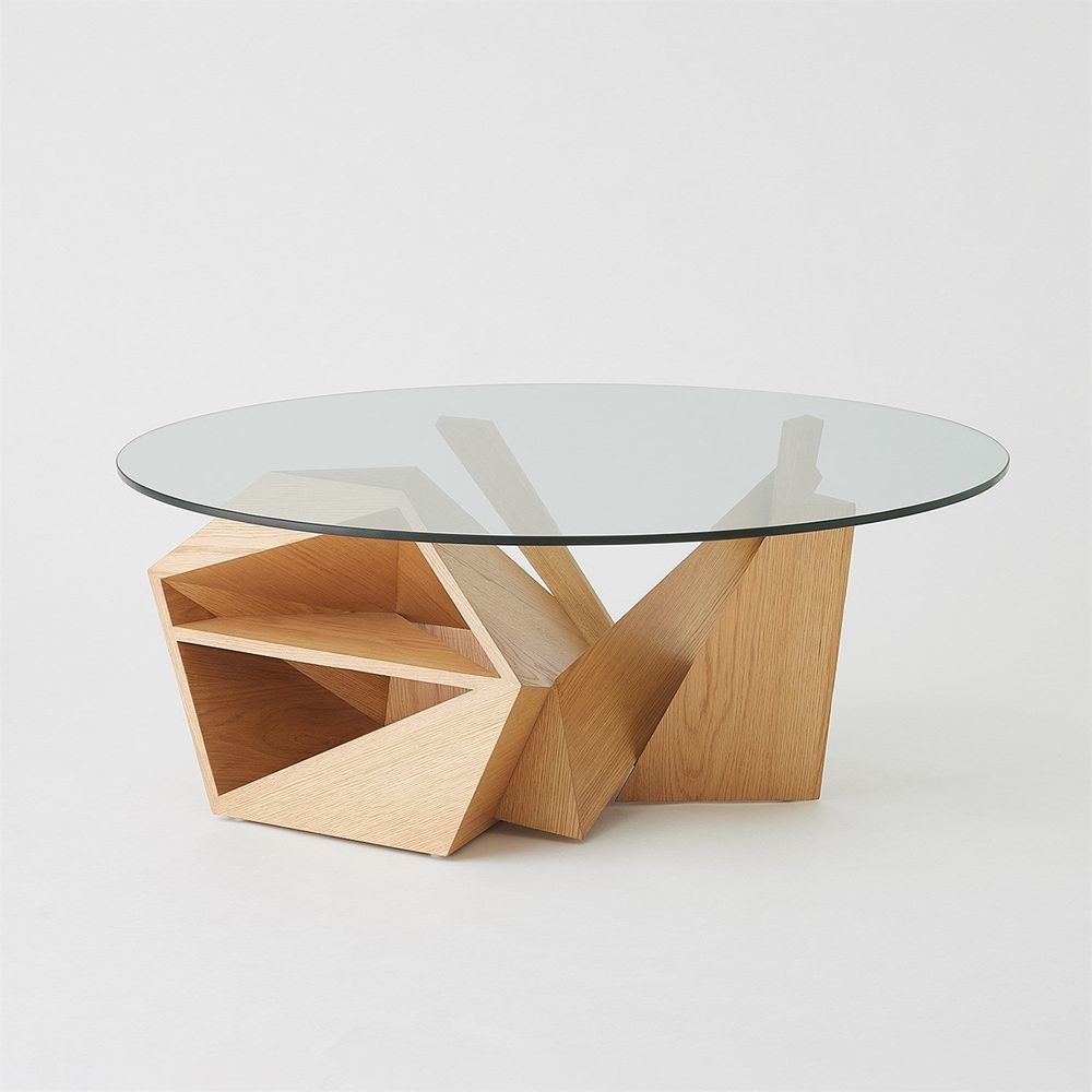 Coffee Tables Spectrum Cocktail Table-Oak