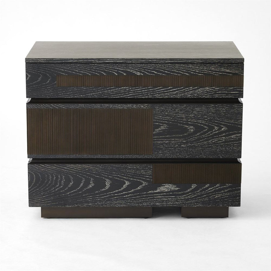 Dressers & Chests Brazil Chest-Black Cerused Oak