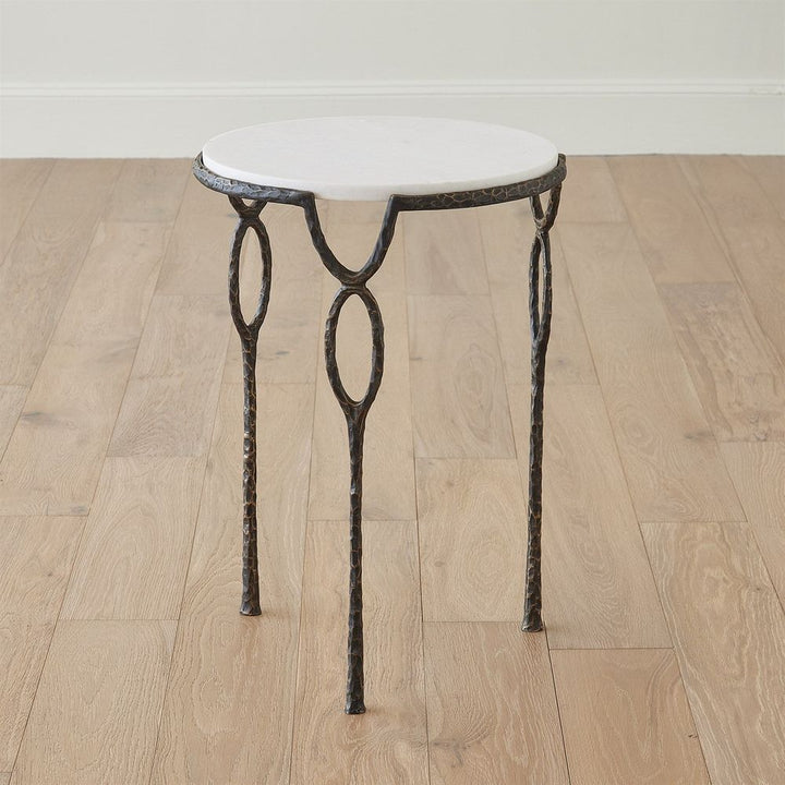 Side Tables Chiseled Loop Table-Bronze