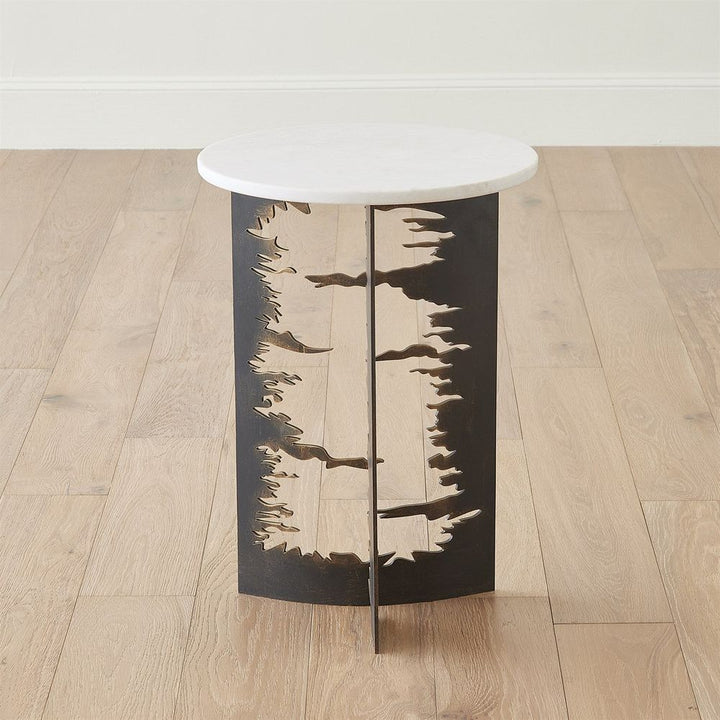 Cut Out Table-Bronze