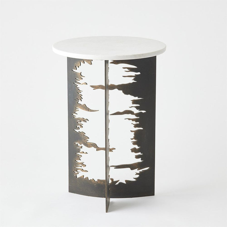 Side Tables Cut Out Table-Bronze