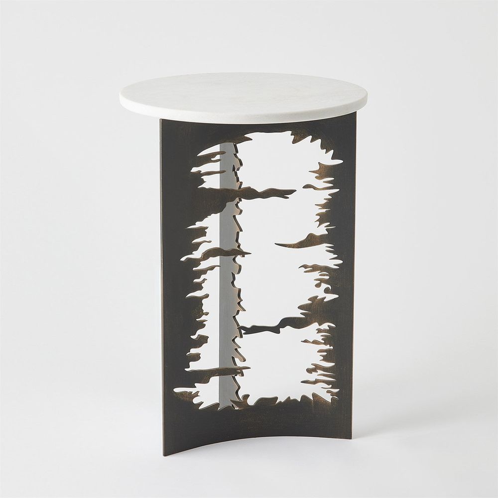 Side Tables Cut Out Table-Bronze