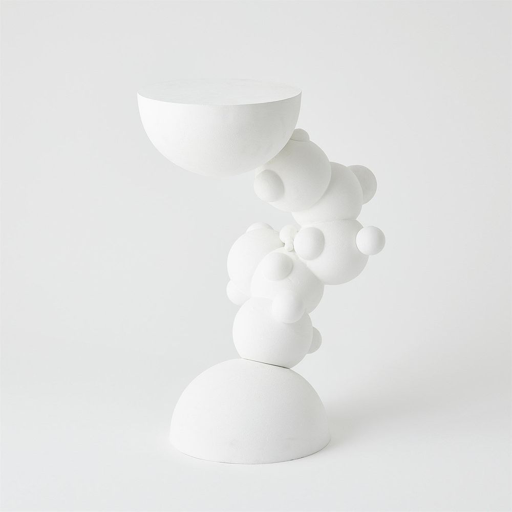 Side Tables Bubbles Side Table-Matte White