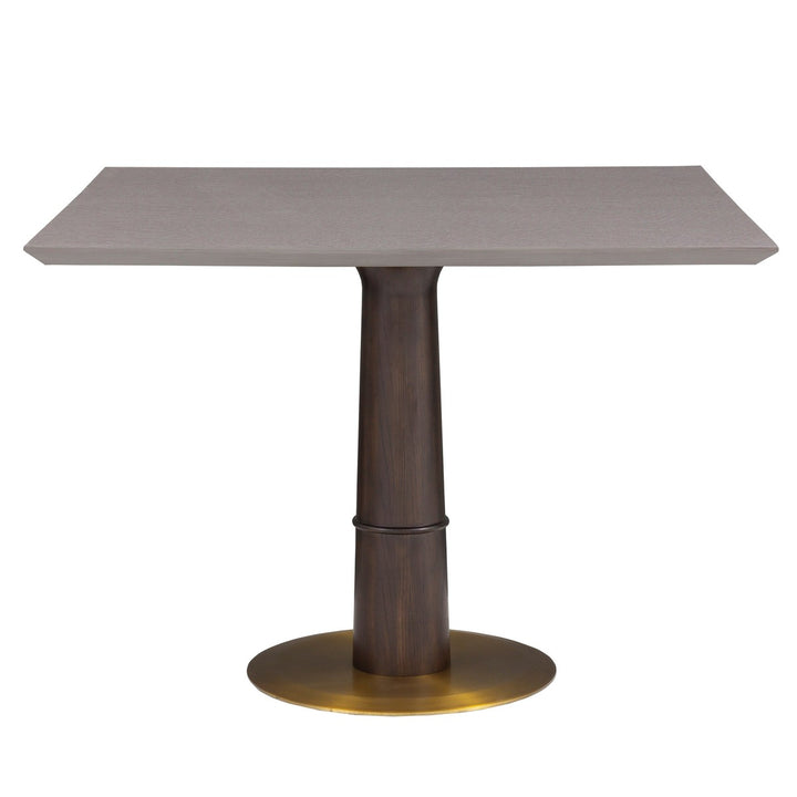 Westwood Dining Table 42 in - Graphite - Red Oak Solids and High Pressure Laminate