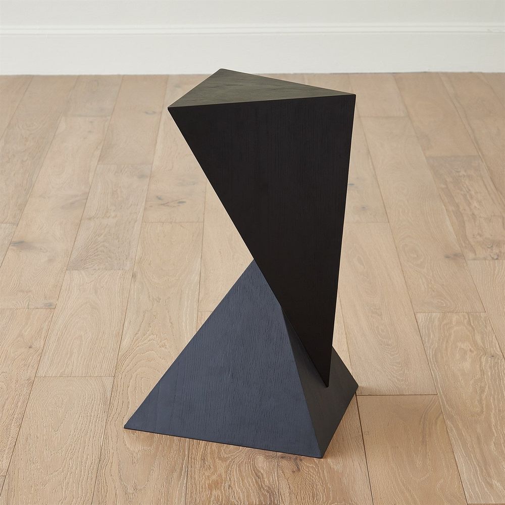Side Tables Spectrum Side Table-Blackened Oak