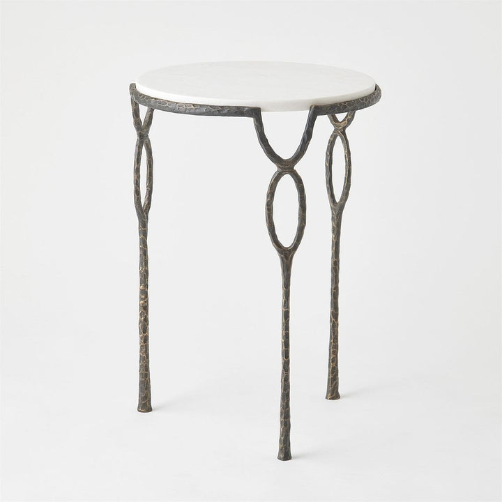 Side Tables Chiseled Loop Table-Bronze