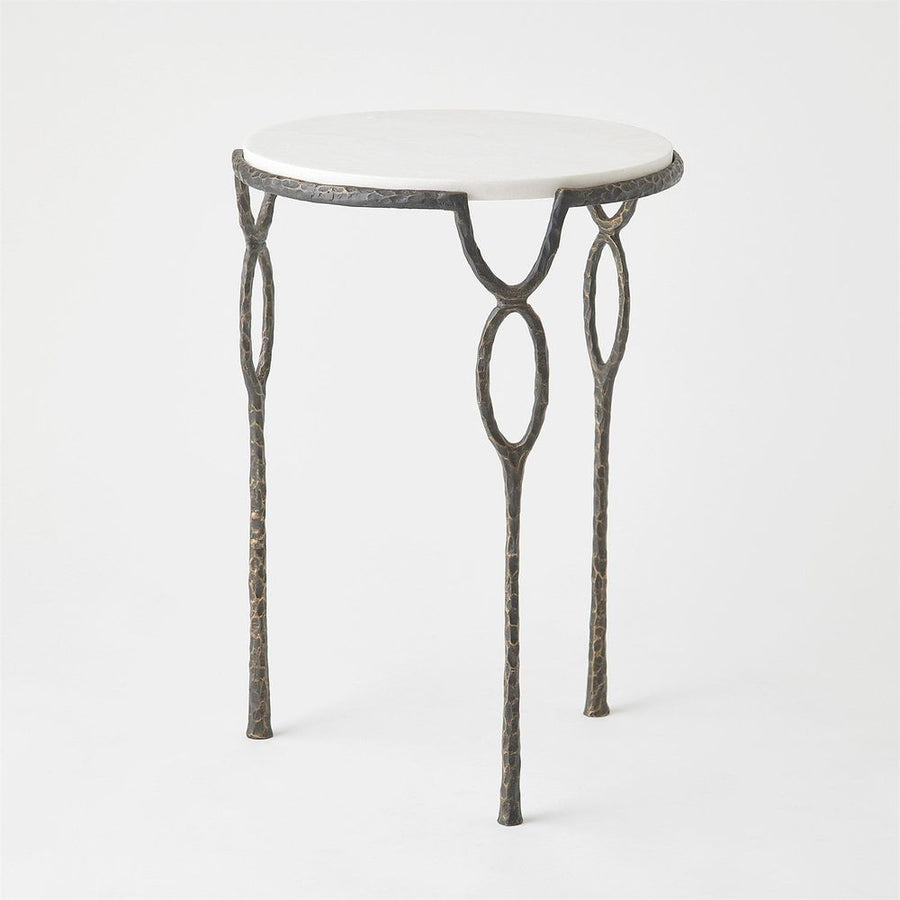 Side Tables Chiseled Loop Table-Bronze