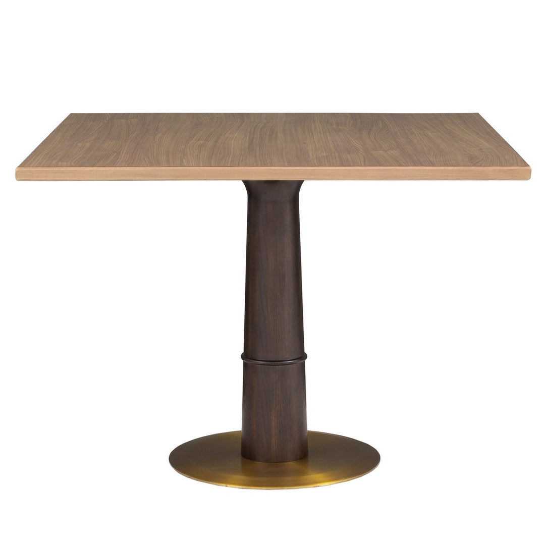 Westwood Dining Table 42 in - Graphite - Red Oak Solids and High Pressure Laminate