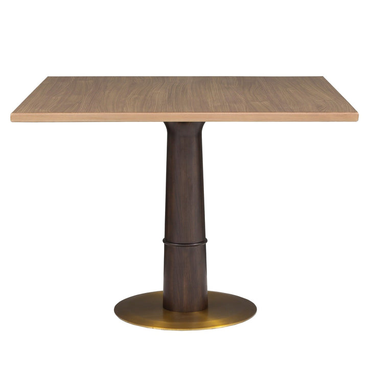 Westwood Dining Table 42 in - Graphite - Red Oak Solids and High Pressure Laminate